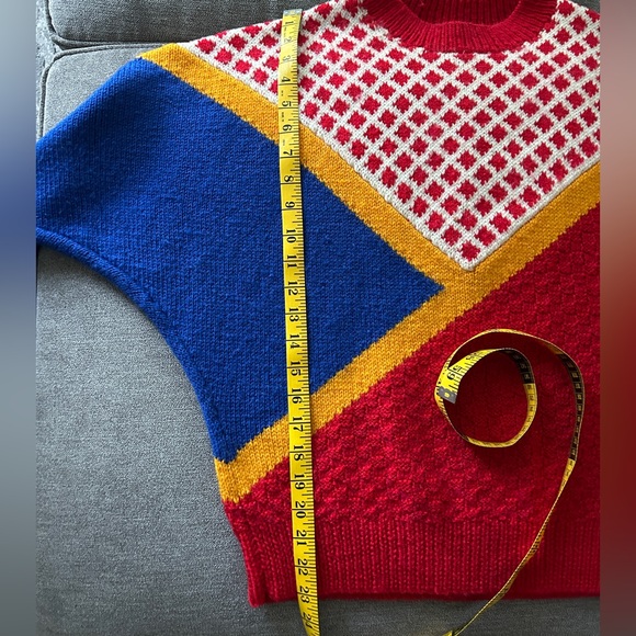 Authentic Vintage handknitted jersey - Picture 5 of 8